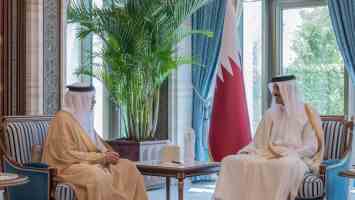 Saif Bin Zayed Meets Bahraini Interior Minister...