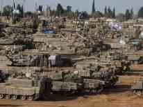 Israel Presses On In Gaza As World Awaits Reaction To Iran Attack...