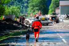 Flooding Risks In Parts Of Switzerland And Germany After Heavy Rains...